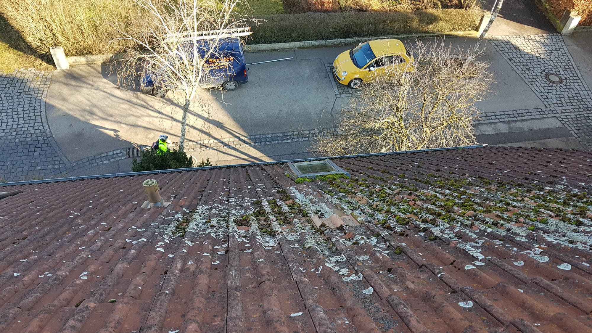 Blick vom Dach
